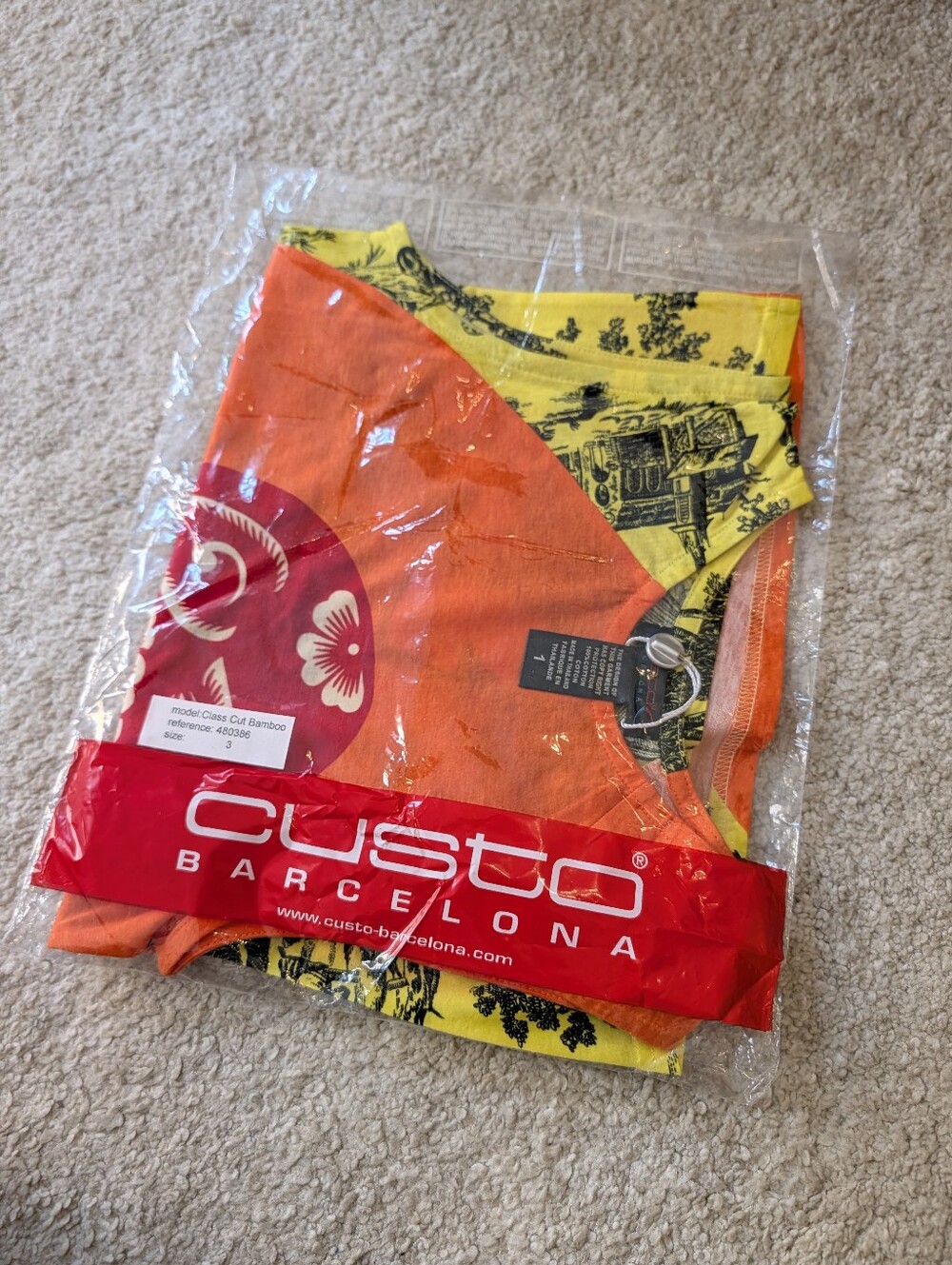 RARE! Stunning Custo Barcelona Tank - Size 1 NWT - Collectors Item! - Picture 10 of 10